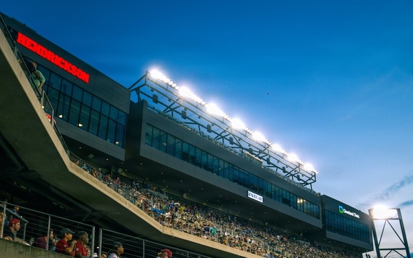 910th AW tackles Hall of Fame game