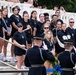 Players and Staff of the North Carolina Courage Visit ANC