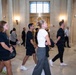 Players and Staff of the North Carolina Courage Visit ANC