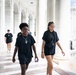 Players and Staff of the North Carolina Courage Visit ANC