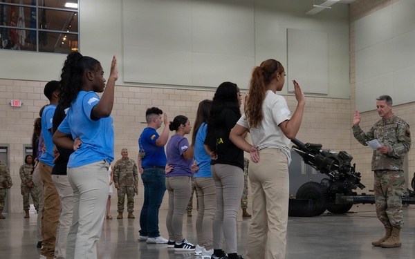 Gen. Nordhaus and SEA Raines Visit Louisiana National Guard