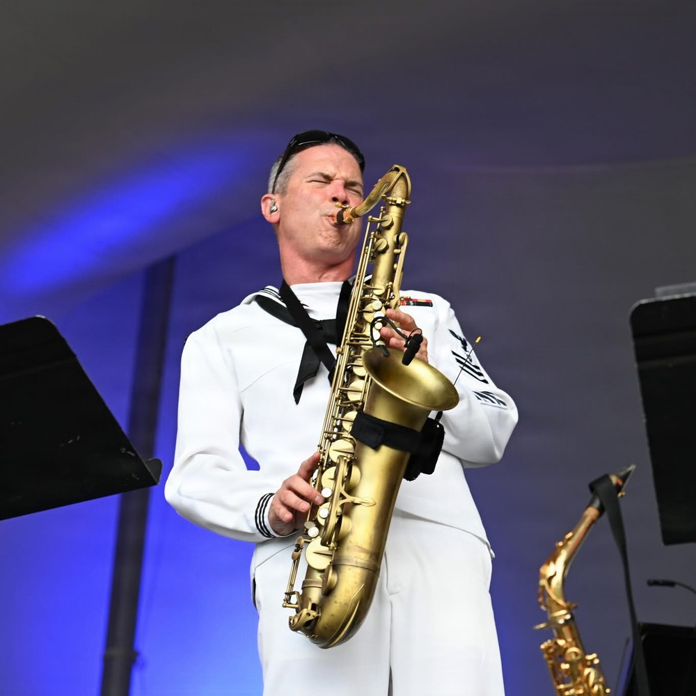 The U.S. Fleet Forces Band Performs on July 4th