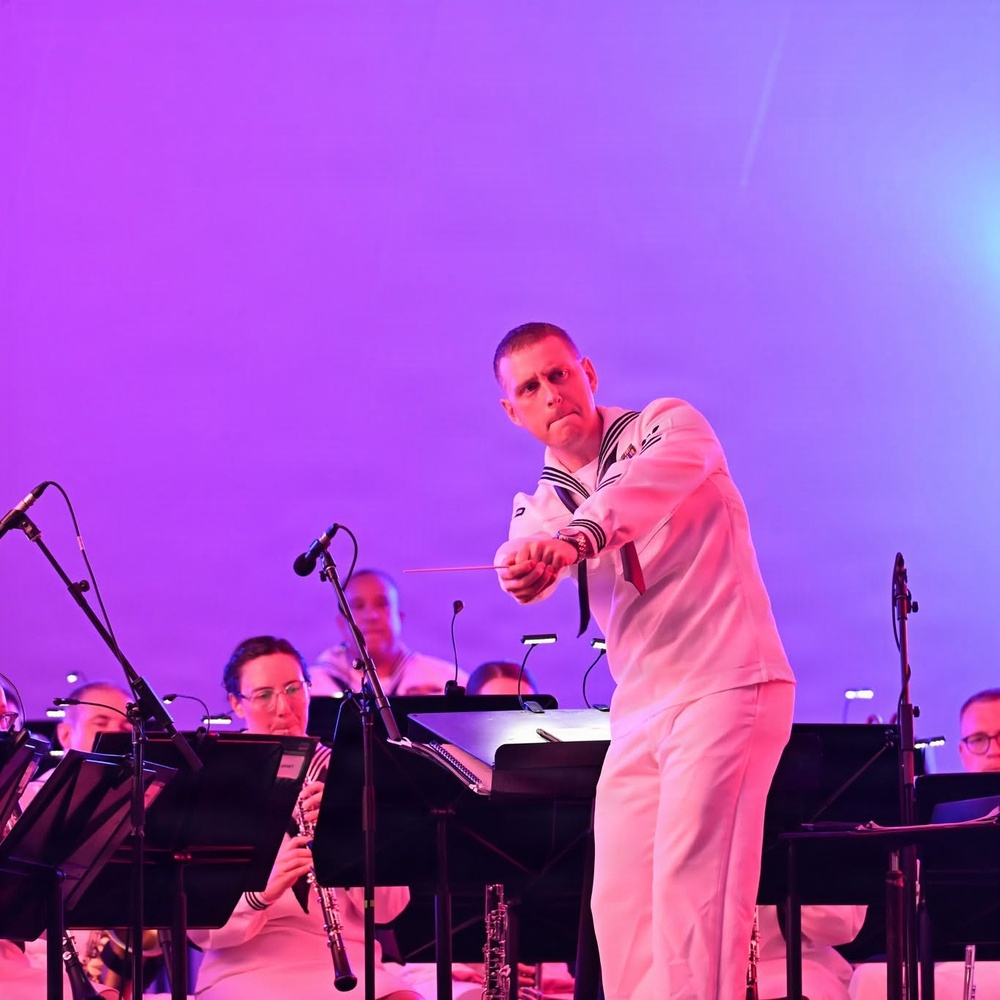 The U.S. Fleet Forces Band Performs on July 4th