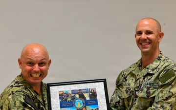 The U.S. Fleet Forces Band Bids Farewell to Musician 2nd Class Alan Keller