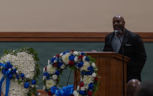 Command Sgt. Maj. Curtis Brown (Ret.) Fort Bliss Funeral