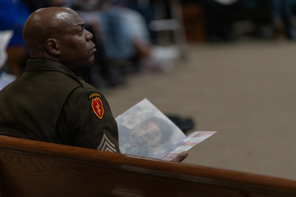 Command Sgt. Maj. Curtis Brown (Ret.) Fort Bliss Funeral