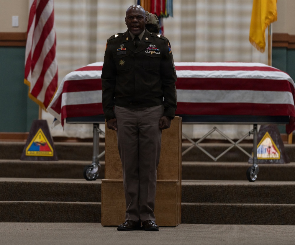 Command Sgt. Maj. Curtis Brown (Ret.) Fort Bliss Funeral