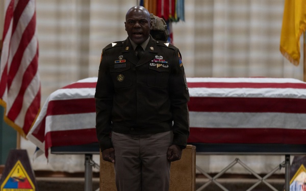 Command Sgt. Maj. Curtis Brown (Ret.) Fort Bliss Funeral