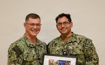 The U.S. Fleet Forces Band Bids Farewell to Musician 2nd Class Michael Barkett