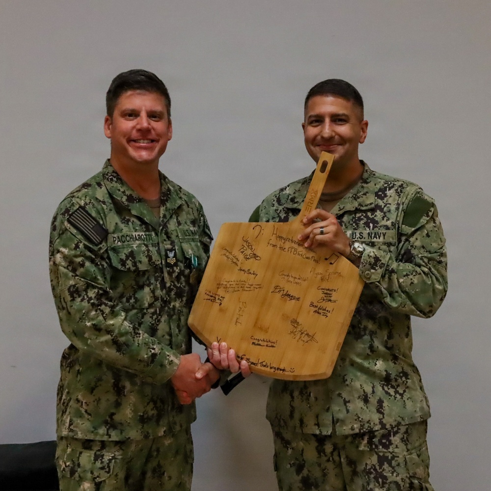 The U.S. Fleet Forces Band Bids Farewell to Musician 1st Class Andrew Pacchiarotti