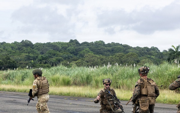 PANAMAX-26: V1/6, Partner forces conduct helicopter loading and security drills