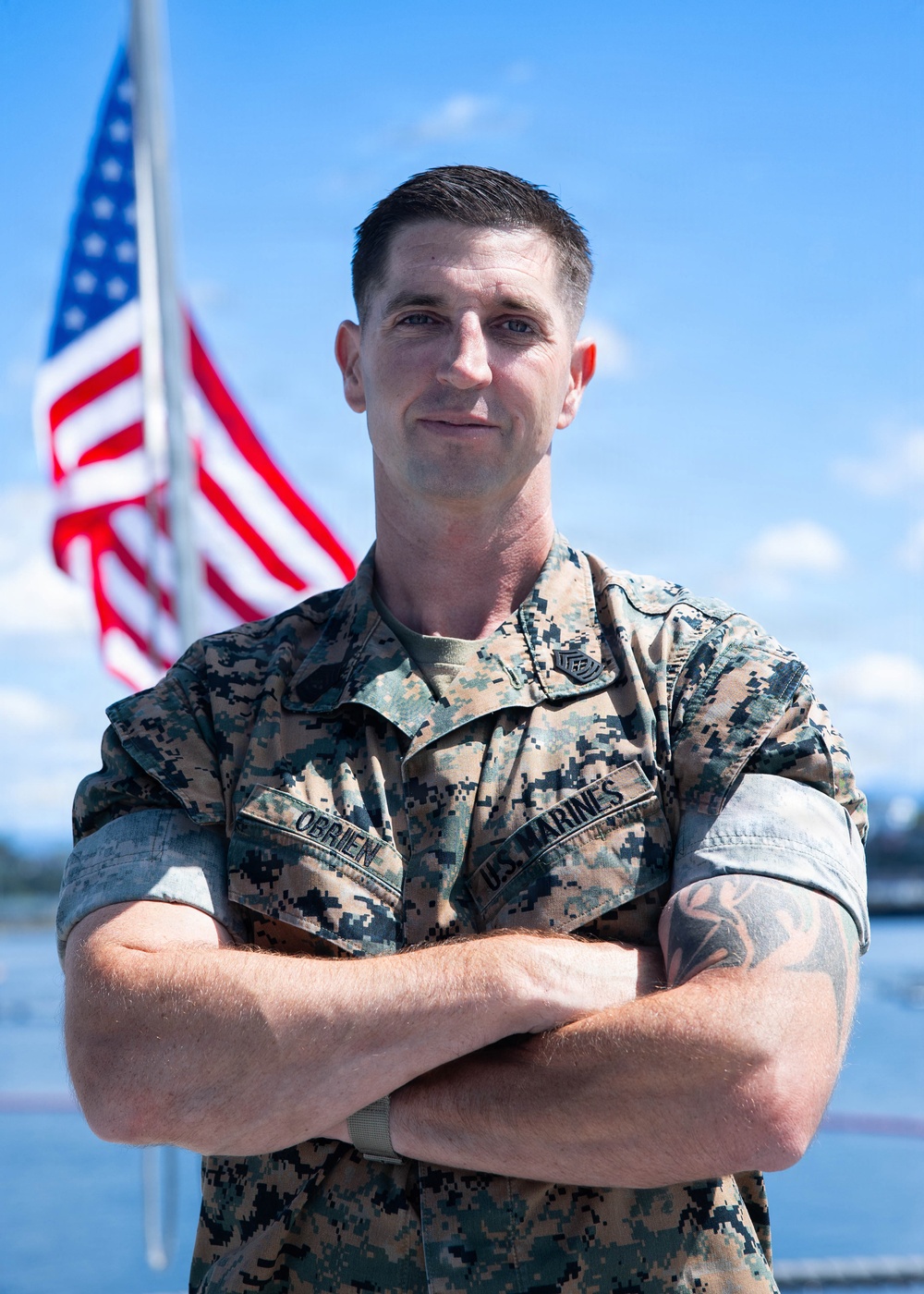 Taking a step back: Marine visits home state during Seattle Seafair Fleet Week
