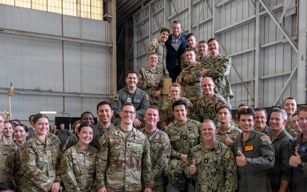 Leaders Christen Joint Base Lindsey Graham