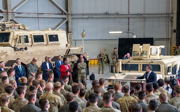 Leaders Christen Joint Base Lindsey Graham