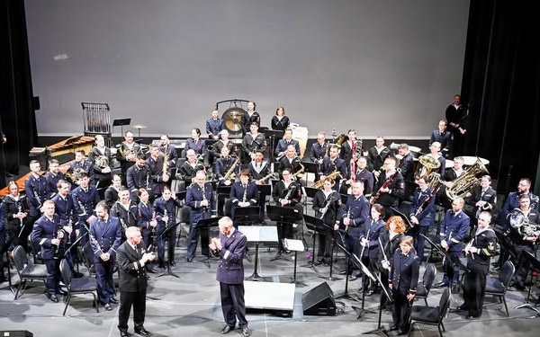 The U.S. Fleet Forces Band Hosts a Joint Concert with the French Navy Band