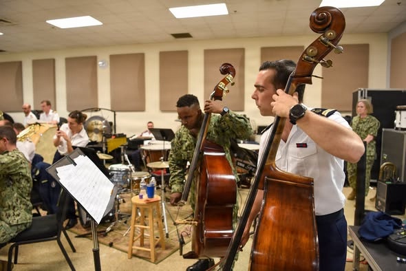 The U.S. Fleet Forces Band Hosts a Joint Concert with the French Navy Band