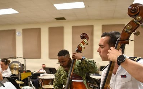 The U.S. Fleet Forces Band Hosts a Joint Concert with the French Navy Band