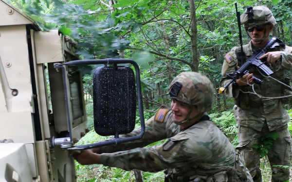 Pennsylvania Reserve Soldiers Conduct Route Clearance Training at Northern Strike 26-2