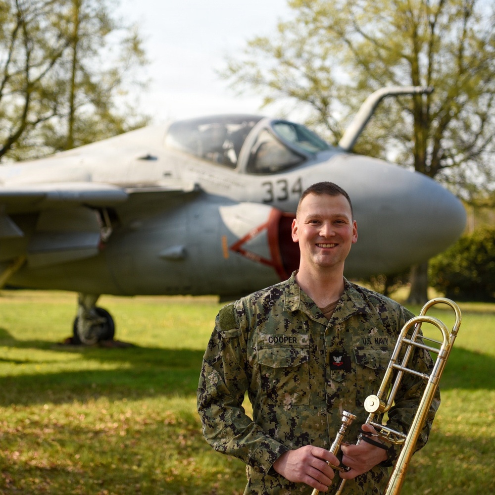 The U.S. Fleet Forces Band Welcomes a New Trombone Instrumentalist