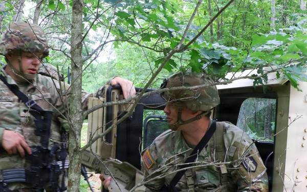 Pennsylvania Reserve Soldiers Conduct Route Clearance Training at Northern Strike 26-2
