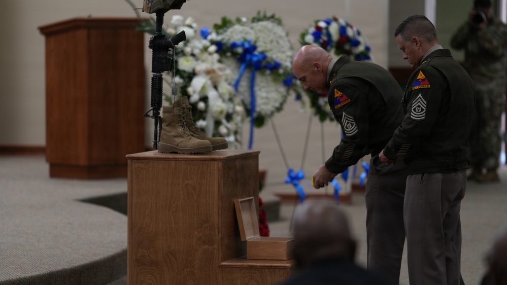 Command Sgt. Maj. Curtis Lee Brown Funeral