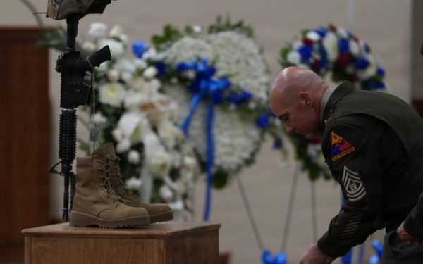 Command Sgt. Maj. Curtis Lee Brown Funeral