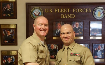 Musician 1st Class Jordan Witt Reenlistment