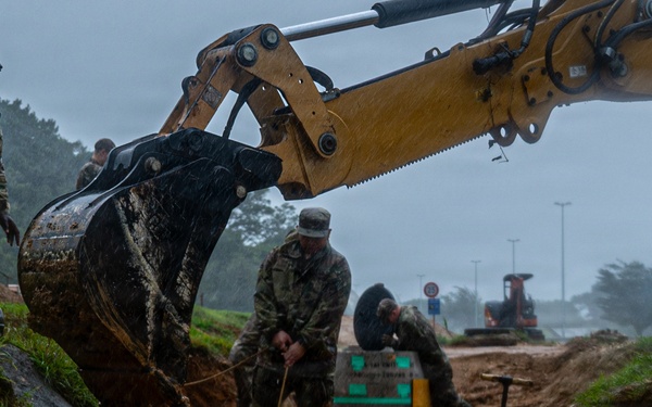 Restoring the flow: 18th CES leads recovery operations after Typhoon Dolphin
