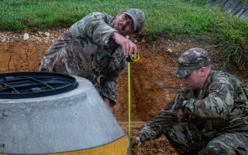 Restoring the flow: 18th CES leads recovery operations after Typhoon Dolphin