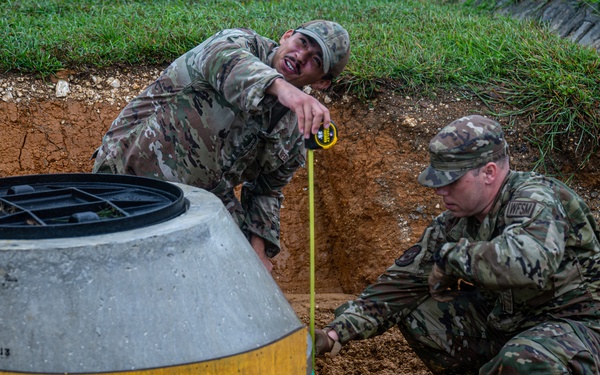 Restoring the flow: 18th CES leads recovery operations after Typhoon Dolphin
