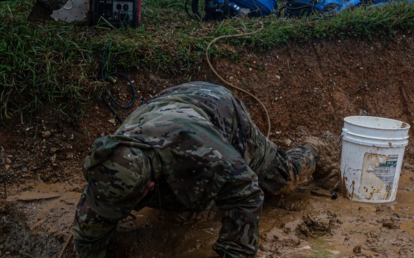 Restoring the flow: 18th CES leads recovery operations after Typhoon Dolphin