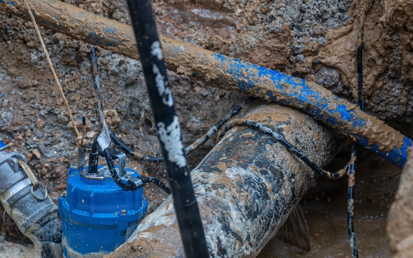 Restoring the flow: 18th CES leads recovery operations after Typhoon Dolphin