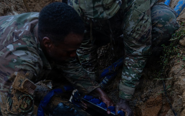 Restoring the flow: 18th CES leads recovery operations after Typhoon Dolphin