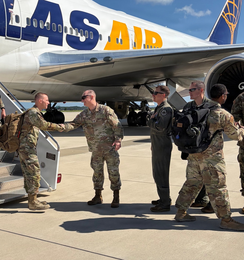 Virginia Air National Guard members return after support of Operation Epic Fury deployment