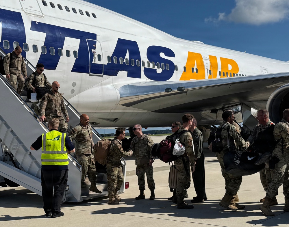Virginia Air National Guard members return after support of Operation Epic Fury deployment
