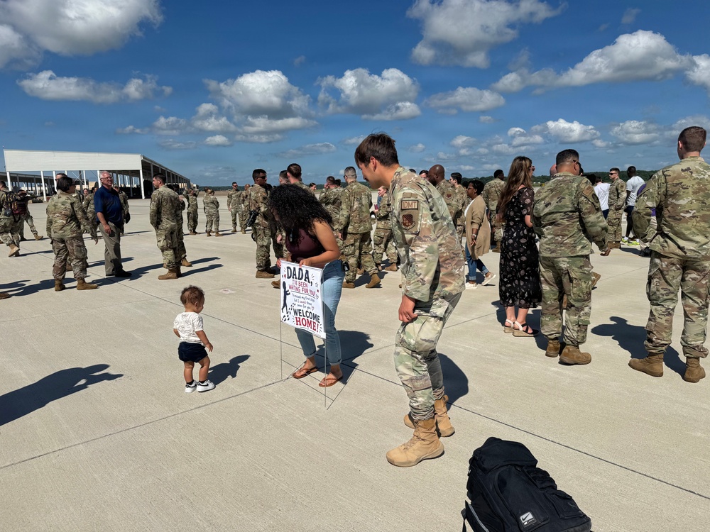 Virginia Air National Guard members return after support of Operation Epic Fury deployment