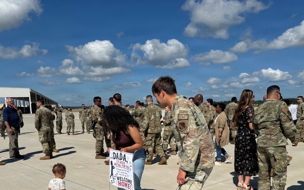 Virginia Air National Guard members return after support of Operation Epic Fury deployment