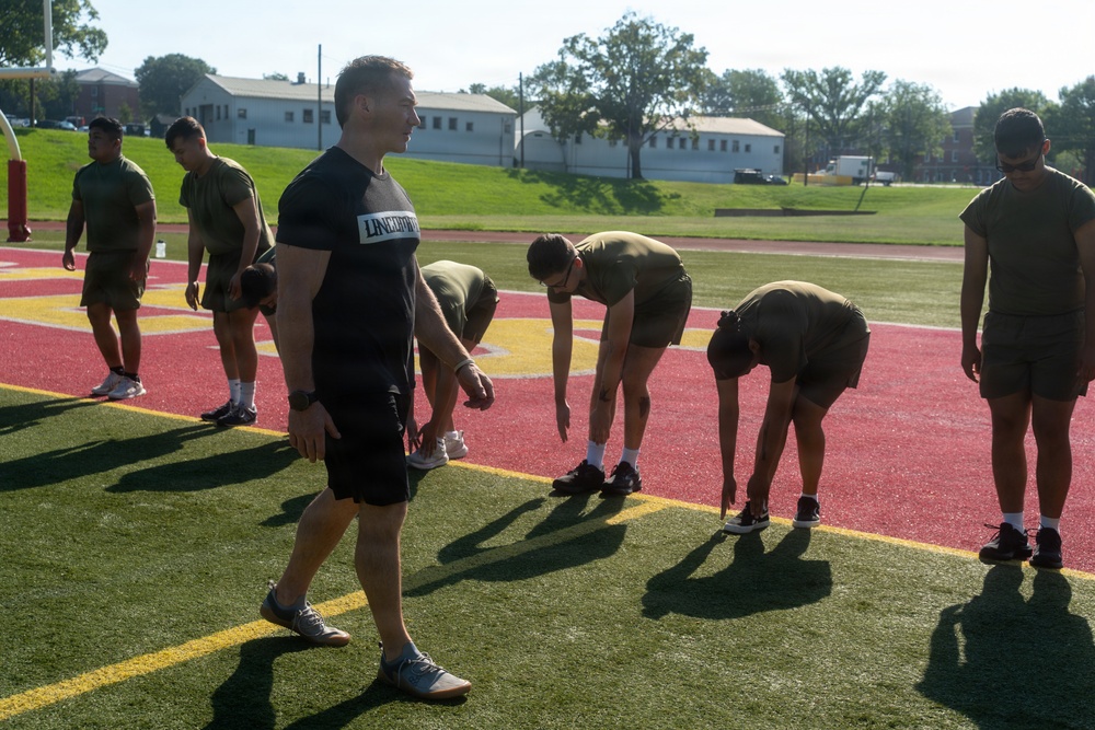 Security Battalion Hosts Forged Fitness Event