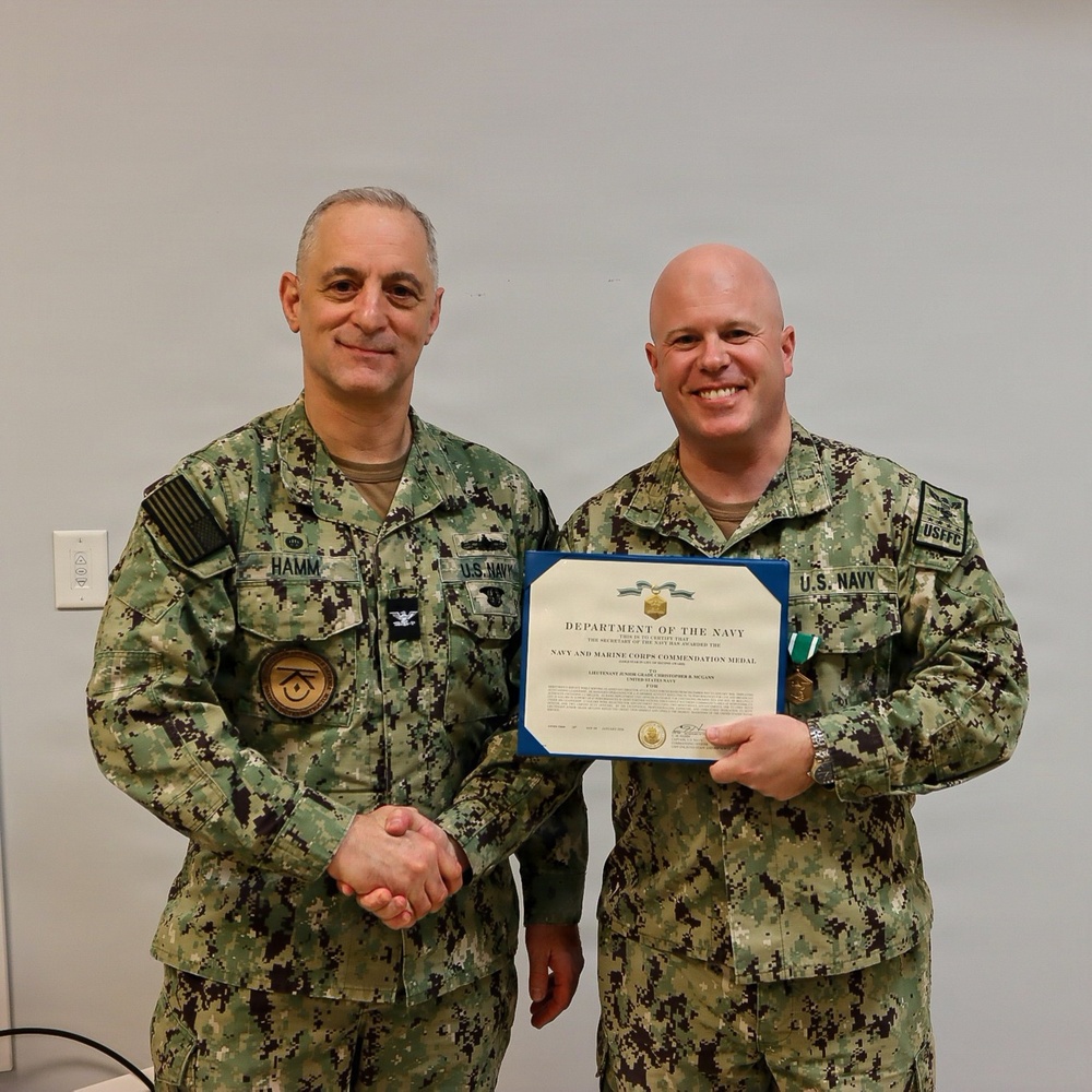 The U.S. Fleet Forces Band Bids Farewell to Lieutenant Junior Grade Christopher McGann