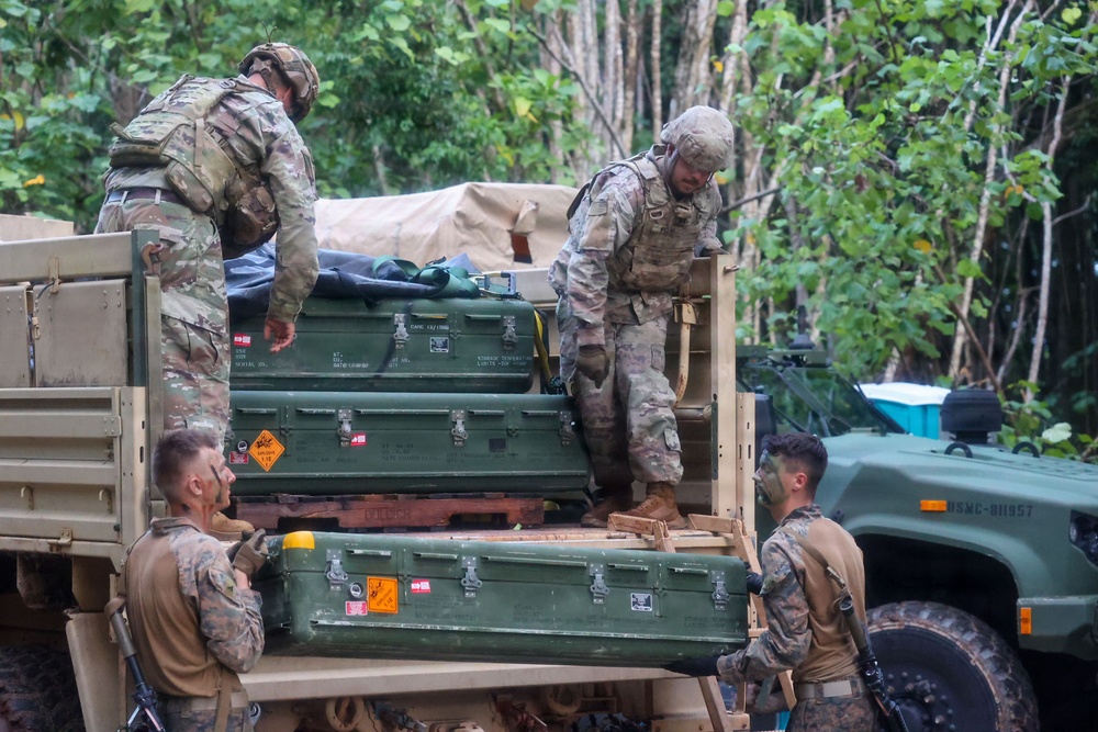 U.S. Marines, Soldiers prepare MADIS during exercise Tenacious Archer