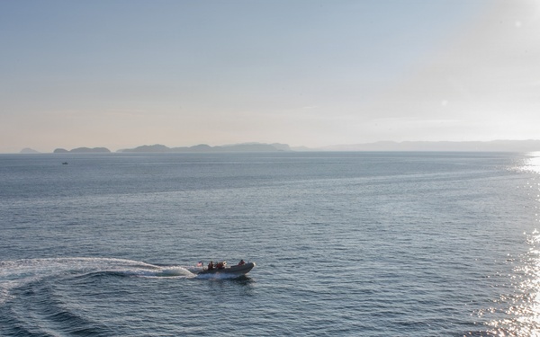 Small Boat Operations Underway