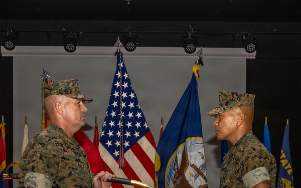 3rd MLG conducts Command Master Chief Change of Charge Ceremony