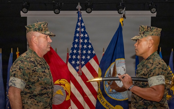3rd MLG conducts Command Master Chief Change of Charge Ceremony