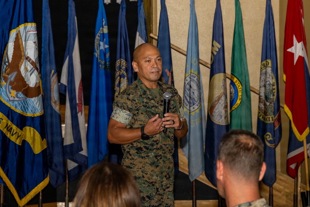 3rd MLG conducts Command Master Chief Change of Charge Ceremony