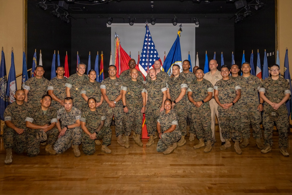 3rd MLG conducts Command Master Chief Change of Charge Ceremony