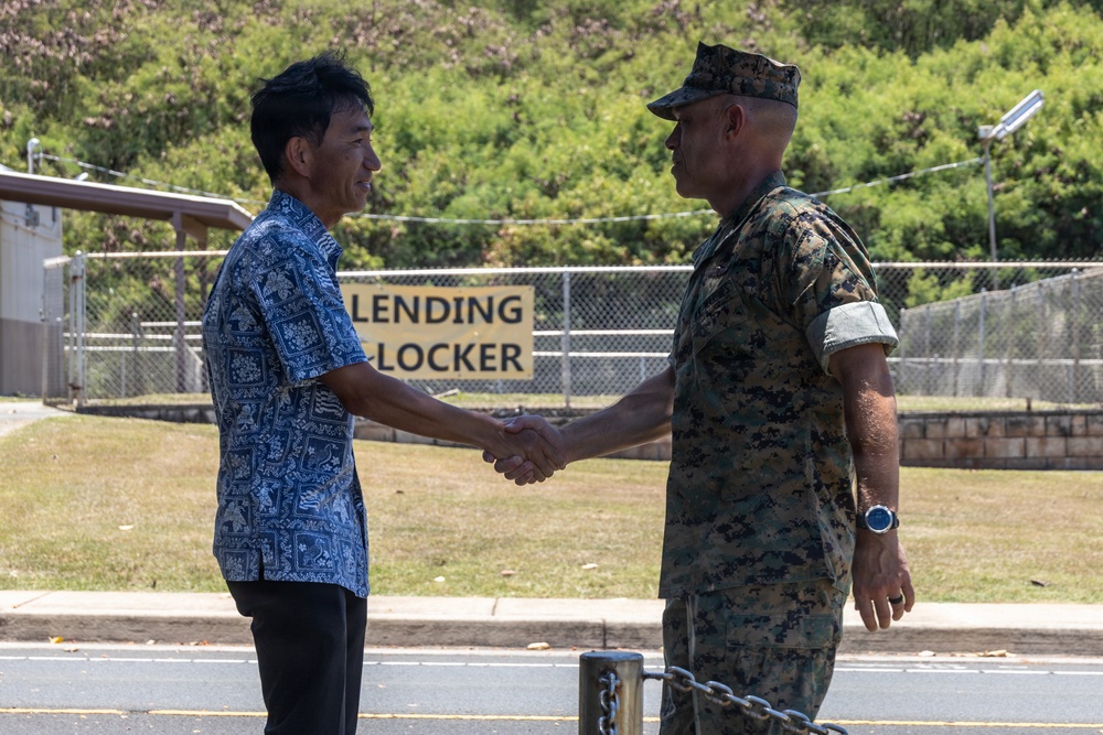 Consul-General of Japan in Honolulu Visits MCBH