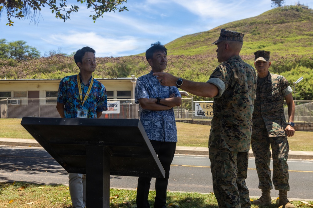 Consul-General of Japan in Honolulu Visits MCBH