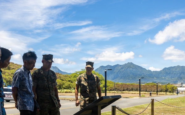 Consul-General of Japan in Honolulu Visits MCBH