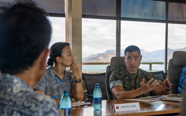 Consul-General of Japan in Honolulu Visits MCBH