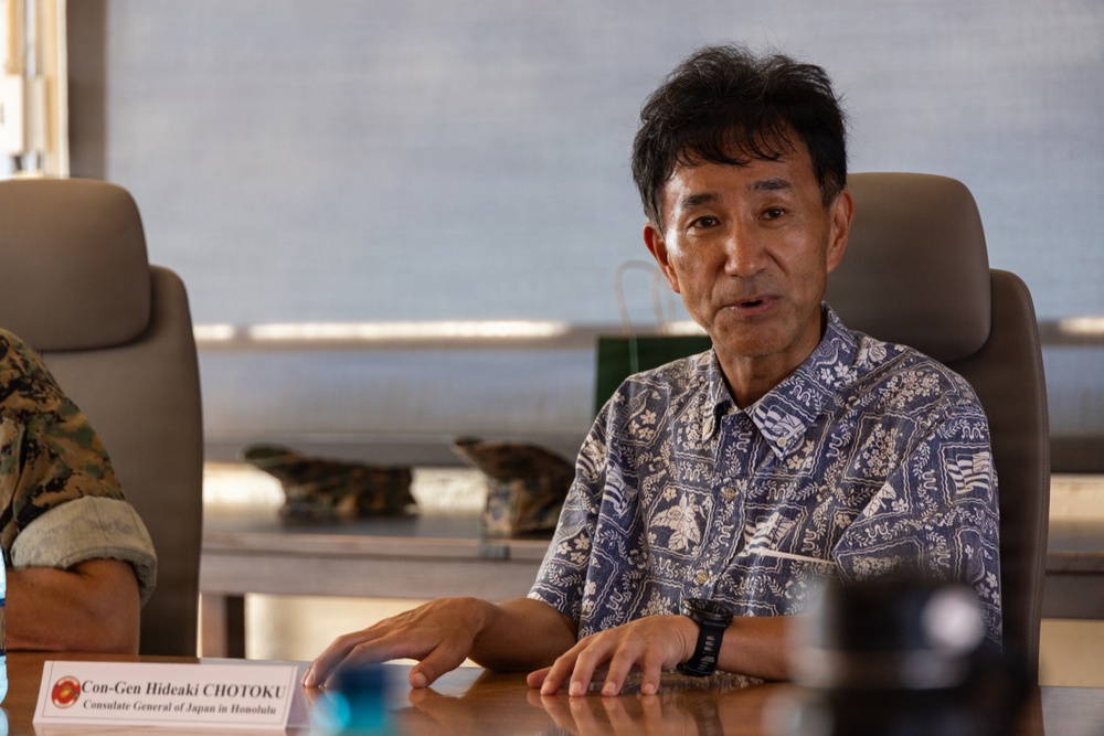 Consul-General of Japan in Honolulu Visits MCBH